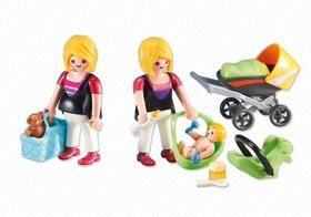 Playmobil Add-On Series - Mãe Grávida com Bebê
