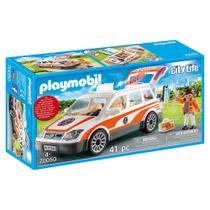 Playmobil - Carro de Emergência com Sirene - Sunny Brinquedos