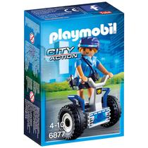 Playmobil City Action Policia Feminina Com Segway Sunny 6877