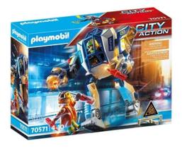 Playmobil City Action Robô Polícia Operação Especial 70571