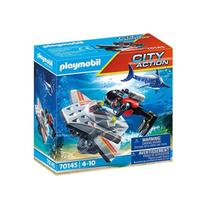 Playmobil - city action - scooter de mergulho - 70145