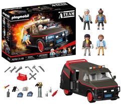 Playmobil Clássicos Do Cinema Van Esquadrão Classe A Com 4 Bonecos e Acessórios - 69 Peças Sunny 70750 Playmobil Clássicos Do Cinema Van Esquadrão Classe A Com 4 Bonecos e Acessórios - 69 Peças Sunny 70750