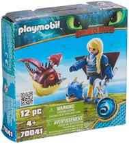 Playmobil Como Treinar Seu Dragão 3 - Astrid com Hobgobbler Playmobil Como Treinar Seu Dragão 3 - Astrid com Hobgobbler