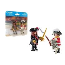 Playmobil Conjunto Pirata e Soldado Britânicos 70273 Sunny