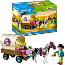 Playmobil Country Carroça com Pônei - 35 peças - Sunny 70998