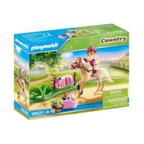 Playmobil Country Pônei Alemão Colecionável 70521