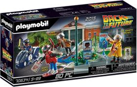 Playmobil De Volta para o Futuro Parte II Hoverboard Chase