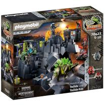 Playmobil Dino Rise Set Rocha Dos Dinossauros 242 Pçs 70623