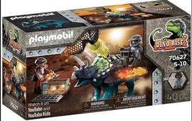 Playmobil Dino Rise - Triceratops: Batalha pelas Pedras Lendárias 70627