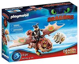Playmobil Dragon Racing: Pernas de Peixe e Meatlug