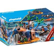 Playmobil Esconderijo da Ilha Pirata - Pirates - 70556