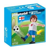 Playmobil Esportes Seleçoes Fifa Jogador Inglaterra 4732 - Sunny