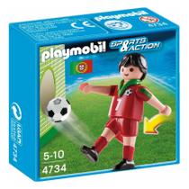 Playmobil Esportes Seleçoes Fifa Jogador Portugal 4734 - Sunny