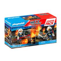 Playmobil - Exercício de Incêndio - City Action 70907 - Sunny Brinquedos
