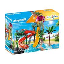Playmobil - family fun - aqua park com escorregadores - 70609 Playmobil - family fun - aqua park com escorregadores - 70609