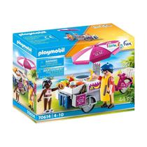 Playmobil - family fun - carrinho de crepe - 70614