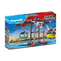 Playmobil - Guindaste de Carga com Conteiner