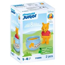Playmobil - junior - ursinho pooh e pote de mel - 71695