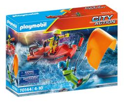 Playmobil Lancha De Resgate Kitesurfer City Action