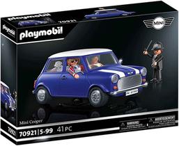 Playmobil Mini Cooper Clássico - Carro com 4 Lugares e Porta-malas