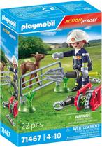 Playmobil Missão Resgate De Animais Action Heroes - 71467