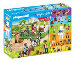 Playmobil My Figures - Rancho De Cavalos 114 peças
