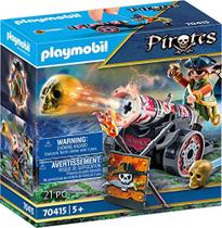 Playmobil Pirata com Canhão 70415 Conjunto Piratas
