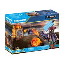 Playmobil - Pirata com Canhão - Pirates 71189 - Sunny Brinquedos
