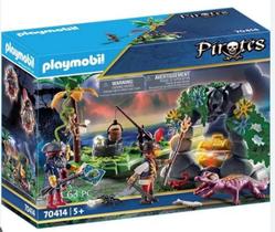 Playmobil Piratas - Treasure Hideaway 70414