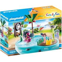 Playmobil Piscina Pequena Com Esguicho De Água - 70610