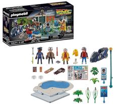 Playmobil Playset De Volta Para O Futuro II Com 4 Boneco - 2015 - 80 Peças Back To The Future II Sunny 70634 Playmobil Playset De Volta Para O Futuro II Com 4 Boneco - 2015 - 80 Peças Back To The Future II Sunny 70634