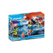 Playmobil Resgate Mergulhador com Drone - City Action 70143
