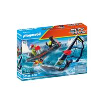 Playmobil Resgate na Agua com Cachorrov - City Action 70141