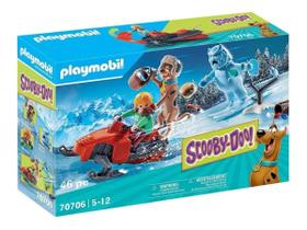 Playmobil Scooby Doo Aventura Com Fantasma 46 Peças 70706 - Sunny