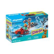 Playmobil - scooby-doo! aventura com fantasma da neve