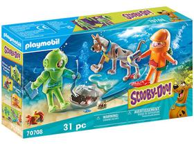 Playmobil Scooby-Doo! Aventura com Fantasma - Mergulhador 31 Peças