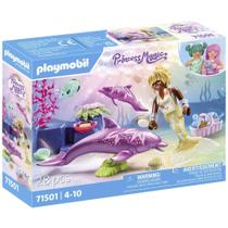 Playmobil Sereia com Golfinhos - Conjunto de Brinquedo 28 peças