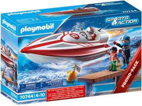 Playmobil Sports & Action Promo Pack Piloto Speedboat 70744