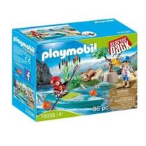 Playmobil Starter Pack Aventura Kayak Treino Caiaque 70035 Playmobil Starter Pack Aventura Kayak Treino Caiaque 70035