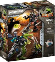 Playmobil T-Rex Batalha De Gigantes 84 Peças Sunny - 70624
