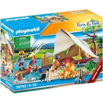 Playmobil Viagem de Acampamento - Family Fun - 70743 - Sunny Brinquedos
