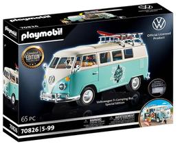 Playmobil Volkswagen Kombi com Bagageiro Edição Especial