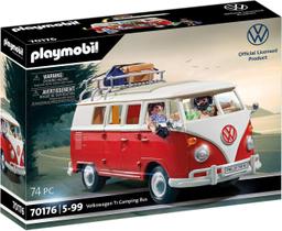 Playmobil Volkswagen T1 De Acampamento 74 Peças Sunny 70176 Playmobil Volkswagen T1 De Acampamento 74 Peças Sunny 70176