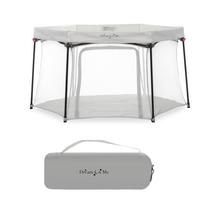 Playpen Dream On Me Onyx Grey Portátil Leve com Piso Playpen Dream On Me Onyx Grey Portátil Leve com Piso