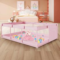 Playpen Infantil Hiaksedt 74x50cm - Rosa