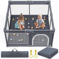 Playpen Infantil Jixrolyn 127x127cm com Tapete