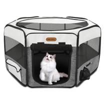 Playpen Portátil Seiyierr para Cães e Gatos Pequenos - Uso Interno e Externo