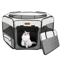 Playpen Seiyierr Dog Portable Pet Puppy Cat pequeno para interior/exterior Playpen Seiyierr Dog Portable Pet Puppy Cat pequeno para interior/exterior