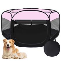 Playpen Wn's Day Dog Cat Portable Pet Puppy Rabbit Pink M Playpen Wn's Day Dog Cat Portable Pet Puppy Rabbit Pink M