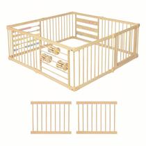 Playpen ZETY Baby Extra Large de madeira para crianças e bebês Playpen ZETY Baby Extra Large de madeira para crianças e bebês